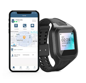 DF ODM gelang jam tangan GPS hitam 4G gembok elektronik untuk pelacak penyakit Lesbian - Product Image 3