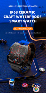 Nouvelle montre connectée <span class=keywords><strong>Appllp</strong></span> 3 4G 2023, 4 Go + 128 Go, montre connectée Android, 750 mAh, appareil photo 8 MP, GPS, étanche, 2,1 pouces, 400*454 HD - Product Image 2