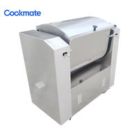 Machine électrique à faible bruit pour surfaces HWJ-50A pour boulangerie et moulin à farine avec bol en acier inoxydable