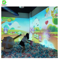 Jeu de balle interactif 3D populaire pour enfants aire de jeux intérieure AR mur Projection réalité augmentée projecteur mural 60 + jeux