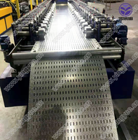 Automatic Change Size Cable Tray Roller Forming Machine Cable Tray c Profile Machine