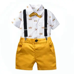 2024 summer kids clothing children clothes toddler boys shorts set baby boy outfit set 2 pcs clothing sets wholesale