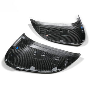 Hochwertige A5 Matte Carbon-Faser Rückspiegelabdeckung für Audi A5/S5 RS5 A4/S4 RS4 B9 Trockene Carbon-Spiegelkappen - Product Image 3
