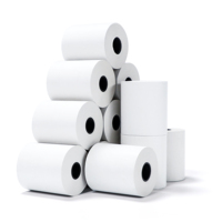 Papier pour imprimante de caisse enregistreuse, papier pour reçu de distributeur automatique, rouleau thermique 80 x 80 mm