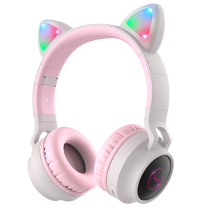 หูฟังไร้สาย HOCO W27 ดีไซน์รูปหูแมวเรืองแสง รองรับการ์ด TF - Product Image 3
