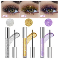 Mascara couleur nacrée, imperméable, résistant aux taches, bouclant, brillant, longue durée, maquillage pour les yeux, cosmétiques pour femmes