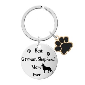 Nouveau porte-clés décapsuleur en acier inoxydable écologique pour chien berger allemand et teckel, cadeau pour les amoureux des animaux - Product Image 4