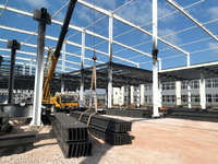Edificios Prefabricados de Estructura de Acero para Talleres Industriales, Almacenes, Hoteles, Centros Comerciales, Villas - Construcción de Estructuras Metálicas Personalizadas