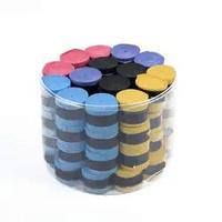 Overgrip Antideslizante Personalizado para Raqueta de Bádminton, Overgrip para Raqueta de Tenis, Absorbente, de PU, con Diseño Perforado