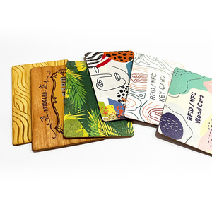 Carte-clé RFID en bois de bambou pour <span class=keywords><strong>serrure</strong></span> <span class=keywords><strong>Salto</strong></span> - Product Image 5