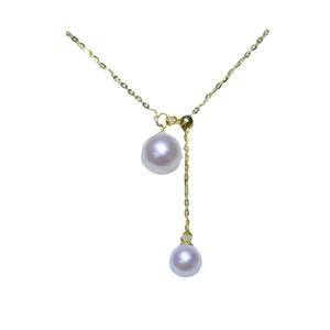 Nuevo Collar Asimétrico de Plata de Ley 925 con Perla Natural de 9-10 mm y Cadena Ajustable con Colgante de Corazón - Product Image 5