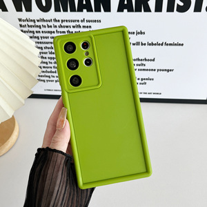 Sang Trọng Mềm Silicone TPU Điện Thoại Trường Hợp Đối Với Samsung A70/A73-5G Chống Sốc Máy Ảnh Bảo Vệ Thiết Kế Điện Thoại Di Động Bìa - Product Image 4