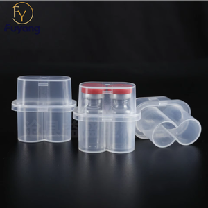 Wholesale 2x3ml Clear <b>Plastic</b> Vial Storage <b>Box</b> for Peptide 3ml Storage Cases - Product Image 5