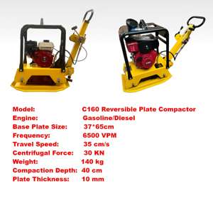 Hete Aanbieding Trilplaat Compactor Zwaar Uitgevoerd Met Achteruitversnelling Voor Asfaltverharding En Bodemverdichting - Product Image 6