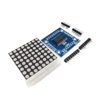 Modul Matriks Titik LED MAX7219 Dikontrol dan Digerakkan oleh Mikrokomputer Chip Tunggal 51/STM32