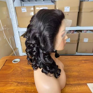 Extensions de cheveux humains naturels Cency, très demandées, lisses, sans nœuds, personnalisées, sans frange, boucles ondulées - Product Image 2