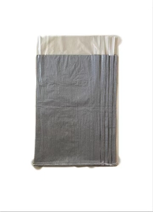 Tùy chỉnh màu đen & trắng SỌC DỆT túi poly với chống thấm nước chống ẩm Lót thể hiện hậu cần bao bì cho di chuyển - Product Image 2