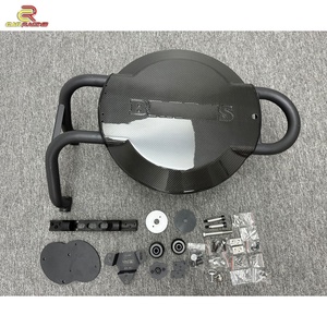 Cubierta de Neumático Trasero de Fibra de Carbono Estilo B con Marco de Hierro para Mercedes Benz Clase G W464 G500 G63 2019-2024, Cubierta para Llanta de Repuesto - Product Image 2