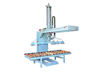 Machine automatique de chargement et de déchargement de dalles de pierre 3 kW 380 V, longueur 2400 mm, épaisseur 50 mm, avec moteur et pompe à engrenages pour le traitement du granit et du marbre