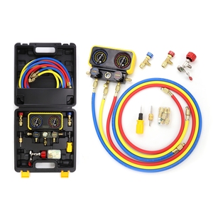 S302 डबल डिजिटल कई गेज सेट R13410 r134a कार एयर कंडीशनर के लिए - Product Image 2