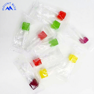 Sucettes miniatures fruitées en gros d'usine, sucettes multicolores personnalisées avec emballage sur mesure - Product Image 1