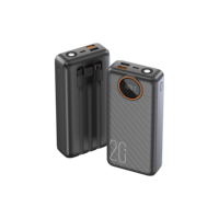 Usine bas prix en gros Rechargeable 20000 Mah batterie externe Portable tendance Power Bank 20000 mah pour iphone logo personnalisé