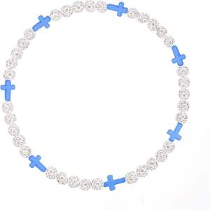 יהלום מבריק נקודה בצבע אלסטי מבריק קולקציה שרשרת תליון כדור בסיס שרשרת כדור בסיס לגברים נשים - Product Image 1