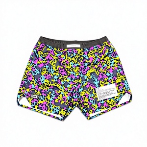 Premium Elastic Heat-Transfer Printed Drawstring MMA Fight BJJ <b>Grappling</b> <b>Shorts</b> Make Your Own Breathable Quick Dry - Product Image 5