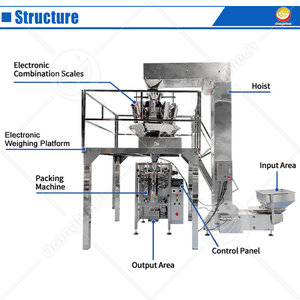 ORME Snack Bagging Nitrogen Gas Pack Máquina de envasado de alimentos liofilizados para chips de plátano - Product Image 2