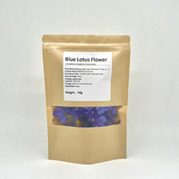 Fleur de Lotus Bleu Séchée de Haute Qualité, Vrac en Gros pour Tisane