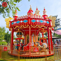 Manèges de parc d'attractions intérieurs de style nouveau, carrousel à balançoire, carrousel à vendre