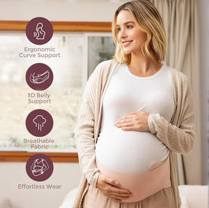 Nuevo diseño de seguridad, <span class=keywords><strong>faja</strong></span> Abdominal, espalda, maternidad, <span class=keywords><strong>embarazo</strong></span>, banda de soporte, cinturón de vientre para embarazadas, para mujeres embarazadas - Product Image 3