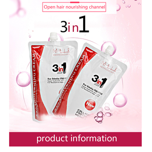 Crème lissante capillaire japonaise au collagène alcalin SG Brand Modèle IU001 3-en-1, parfum frais, lotion permanente longue durée, vente en gros - Product Image 4