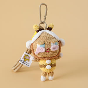 Llavero de Peluche Suave Hecho a Mano, Personalizado, con Muñeco de Peluche <span class=keywords><strong>que</strong></span> <span class=keywords><strong>Llora</strong></span>, Expresión de Llanto y Risa, Regalo - Product Image 3