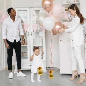 Heavy Weights Foil Ballon Birthday Decorations and Wedding Pendants <b>Balloon</b> Block Party <b>Balloons</b> - Product Image 4