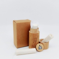 Groothandel 50m Gewaxte Corn Floss, Vegan & Ecologisch, Navulbare Verpakking, Scheurbestendig, Natuurlijke Smaak voor Dieptereiniging van Tanden