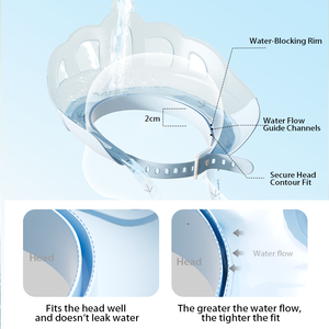 <span class=keywords><strong>Bonnet</strong></span> <span class=keywords><strong>de</strong></span> douche pour bébé <span class=keywords><strong>de</strong></span> 1 à 10 ans-Visière <span class=keywords><strong>de</strong></span> <span class=keywords><strong>bain</strong></span> pour enfant-Rend le <span class=keywords><strong>bain</strong></span> <span class=keywords><strong>de</strong></span> bébé plus amusant - Product Image 2