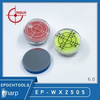Hengrui - Soporte para Nivel de Golf de Grado Industrial, Mini Nivel de Burbuja Ultrafino, Varios Colores, EPOCHTOOLS EP-WX2505, Imán de Neodimio, 1 Año de Garantía