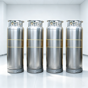 Contenitore in Acciaio Inox per Stoccaggio Liquidi Freddi, Serbatoio Verticale da <span class=keywords><strong>500L</strong></span> per GPL e Stoccaggio Biologico - Product Image 5