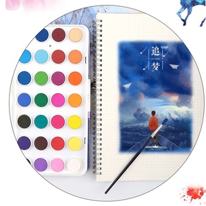 Carnet de croquis <span class=keywords><strong>aquarelle</strong></span> avec boîtier en plastique de 16 couleurs pour enfants - Product Image 5