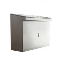 Console de contrôle de poste de travail ergonomique de style bureau avec panneau électrique métallique incliné