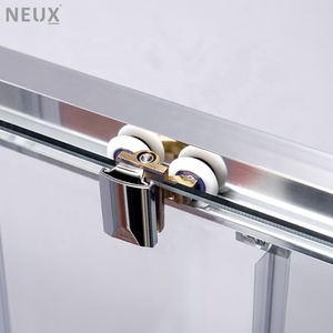 Precio barato <span class=keywords><strong>baño</strong></span> doble puerta corredera 6mm <span class=keywords><strong>vidrio</strong></span> templado esquina ducha cabina ducha - Product Image 4