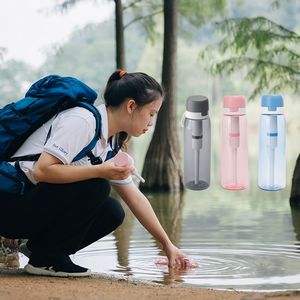 Factory Wholesale Bpa-Free Tritan Filter <b>Bottle</b> <b>Long</b> Working Life <b>Water</b> Purification <b>Bottle</b> Go Camping - Product Image 1