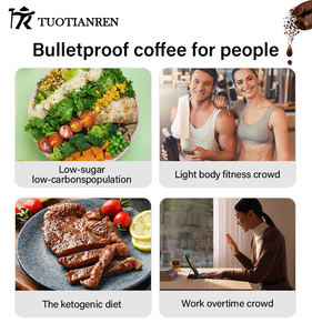 Gezonde 14-daagse afslankkoffie dieet gewichtsverlies smakelijke koffie zonder suiker met eetlustremmer en bevordert de ontlasting 225g - Product Image 6