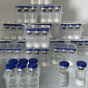 China Blue Copper GHK-CU Powder 50mg 100mg 90-95% Purity Cosmetic Raw Material Intermediates Factory-Direct Wholesale - Product Image 2
