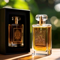 Autocollant de parfum de luxe personnalisé oersonalized pour bouteille