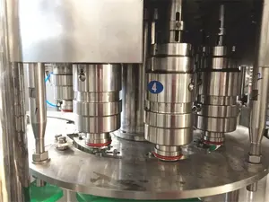 Equipos de estación de recarga de agua Mineral, máquina de tapado y etiquetado de llenado de botellas en fabricante profesional