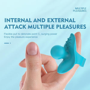 Delove Oem Odm 2024 Groothandel 12 Frequentie Trillingen Modi Mini Vibrator Vinger Vlinder Vibrator Seksspeeltjes Voor Vrouw - Product Image 5