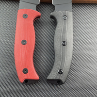 Nouveau couteau à lame fixe extérieur de qualité bricolage OEM 8CR14 acier G10 poignée Jungle chasse survie lame fixe