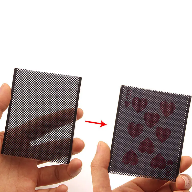 Wholesale Funny WOW Poker Card magic trick WOW Cards Vanish Illusion Change Sleeve Close-Up Street Magic Trick JM161